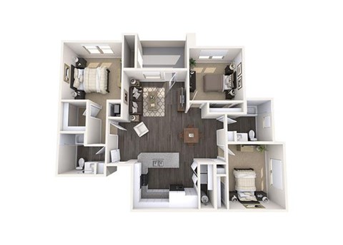 Brentwood Floor Plan at The Premiere at Dana Park, Mesa, AZ